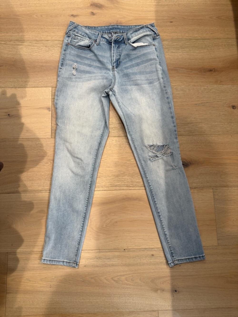 Light Blue Distressed Women's Jeans size 10